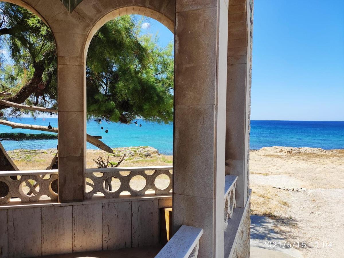 Вілла Casa Fronte Mare Марина-ді-Манкаверса Екстер'єр фото