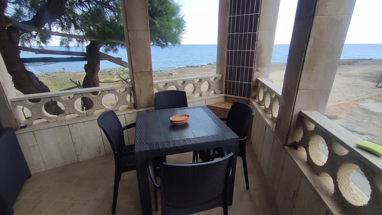 Вілла Casa Fronte Mare Марина-ді-Манкаверса Екстер'єр фото